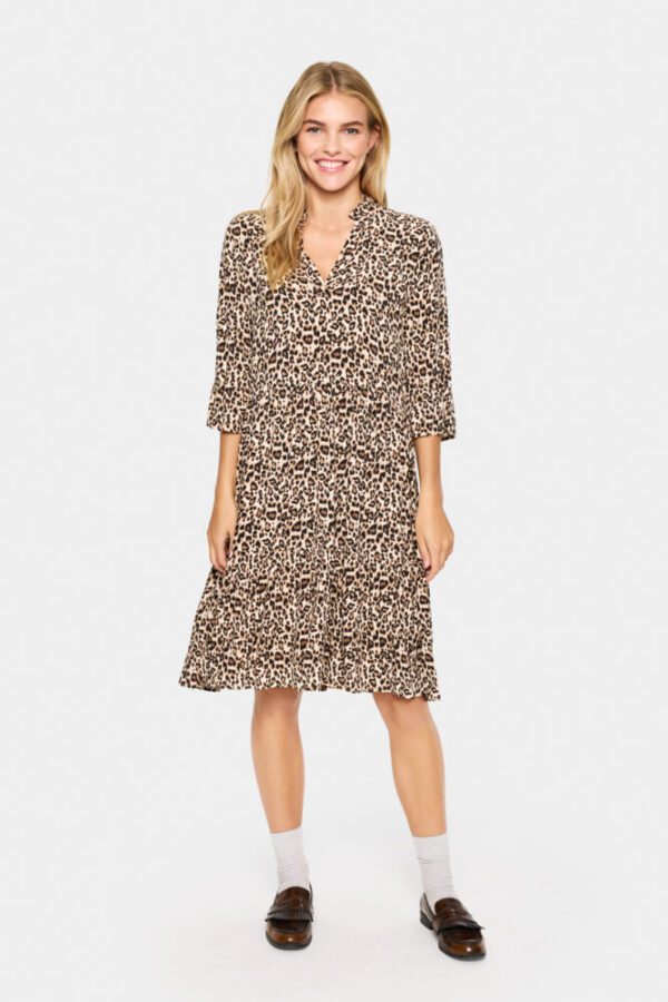 Saint Tropez Leopard Eda Dress