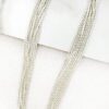 Envy 4381 Short gold multi chain necklace with large ball pendant - Image 2