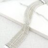 Envy 4388 Gold mesh double layer bracelet with magnetic clasp - Image 2