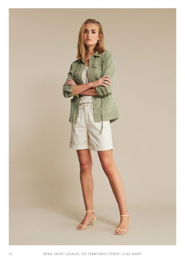 Red Button Robie Jacket