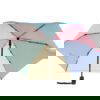Roka Waterloo Ultra Light Bright Rainbow Recycled Nylon Umbrella - Image 6