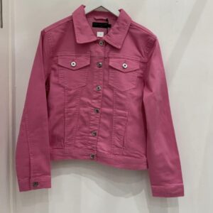 Roxy Pink Denim Stretch Jacket