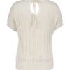 Red Button Jerry Lurex Ajour Jumper - Pearl & SummerSage - Image 2