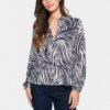 Saint Tropez Eda Blouse - Baritone Leaves