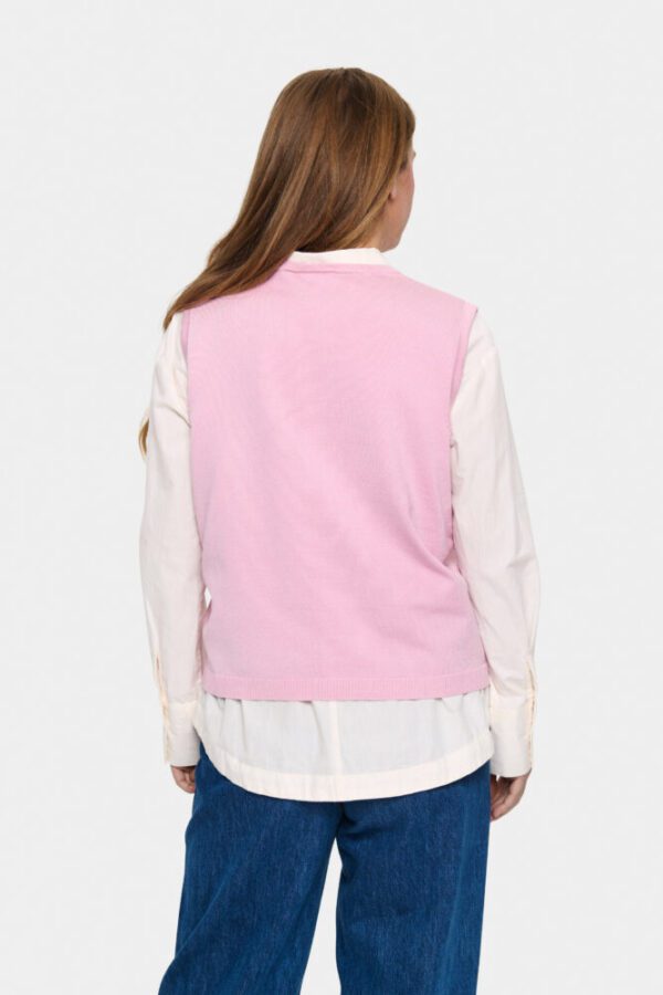 Saint Tropez Mila Pink Vest - Pink Nectar - Image 6