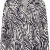 Saint Tropez Eda Blouse - Baritone Leaves - Image 4