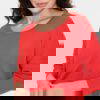 Saint Tropez Flame Mila R Neck Pullover