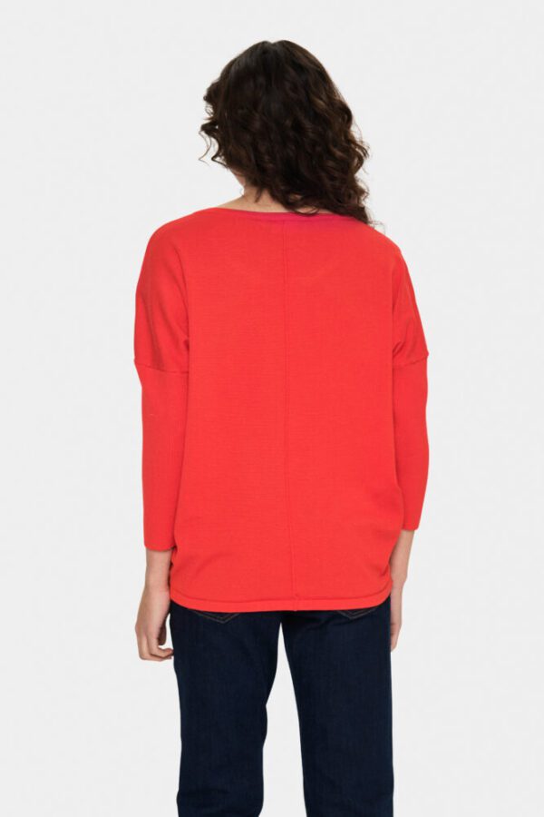 Saint Tropez Flame Mila R Neck Pullover - Image 7