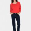 Saint Tropez Flame Mila R Neck Pullover - Image 6