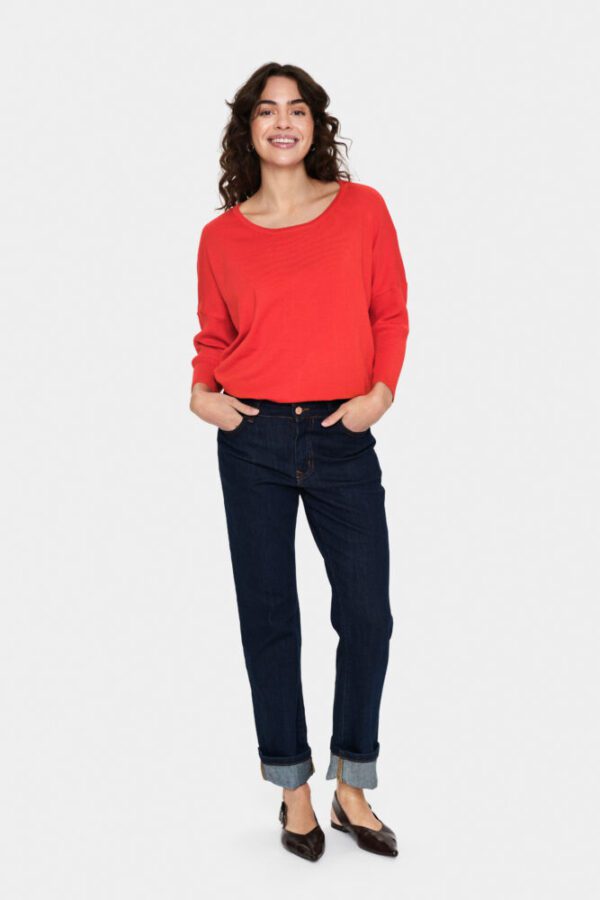 Saint Tropez Flame Mila R Neck Pullover - Image 6