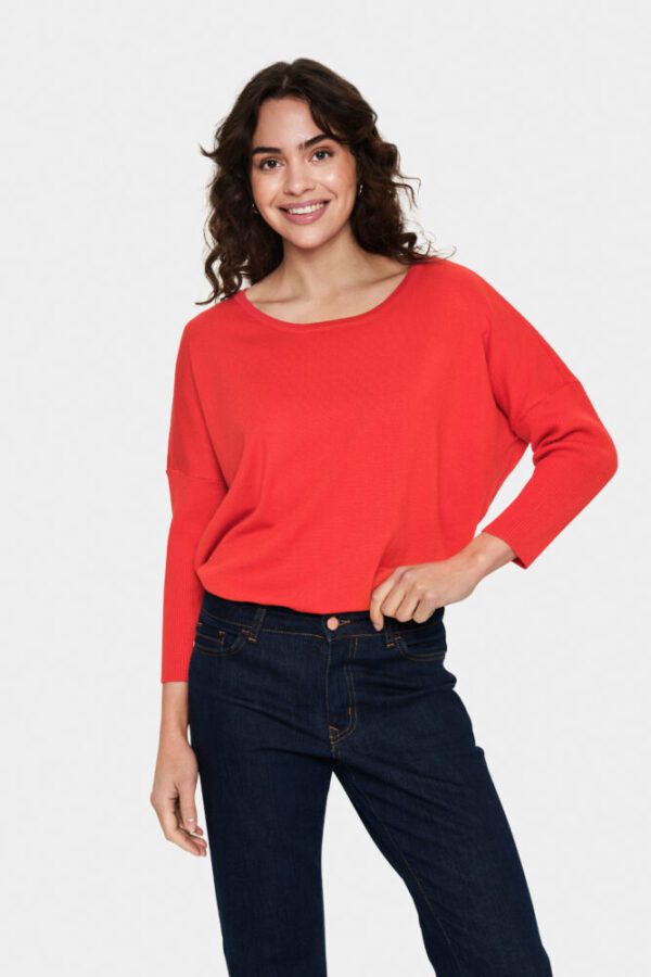 Saint Tropez Flame Mila R Neck Pullover - Image 5