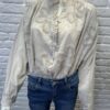 Abi Flower Detailed Shirt