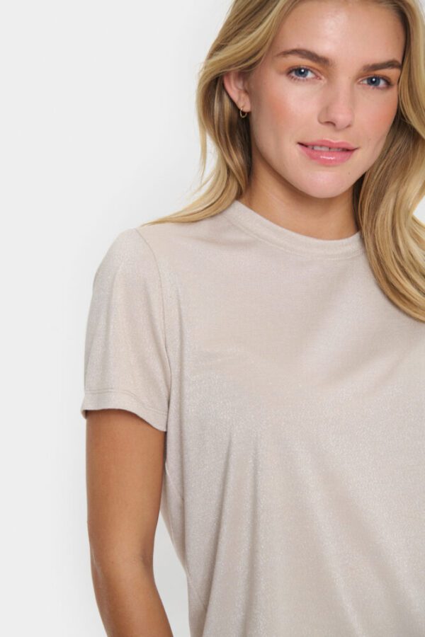 Saint Tropez Taupe Haga T-Shirt - Image 5
