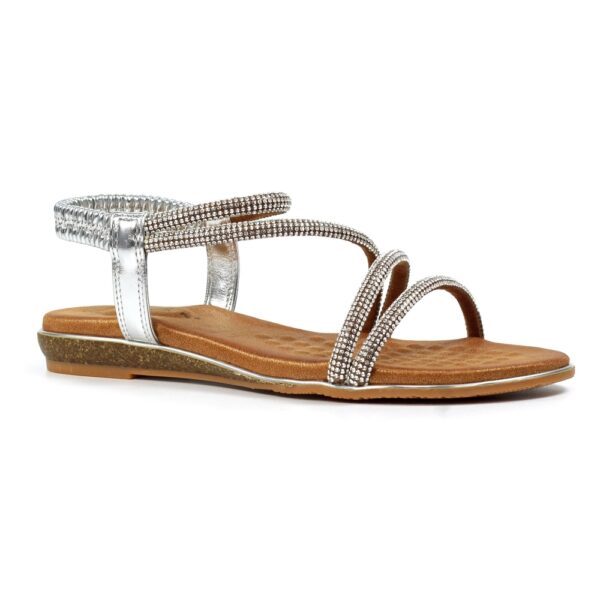 Lunar Cortez Metallic Sandals - Image 9