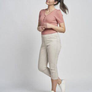 Pinns 580C Stone Denim Stretch Crop Jeans