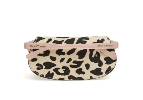 Alice Wheeler Animal Print Glasses Case - Image 3