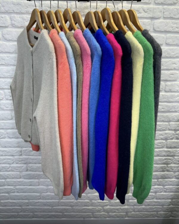 Cleo Round Neck Cardigan - Image 3