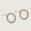 1232 Gold Plated Stainless Steel Earrings - Image 2