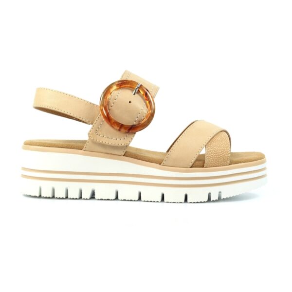 Lunar Elise Beige Sandals