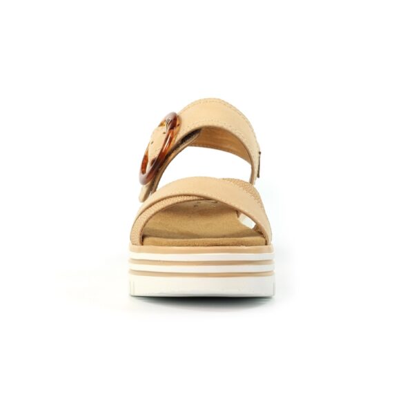 Lunar Elise Beige Sandals - Image 5