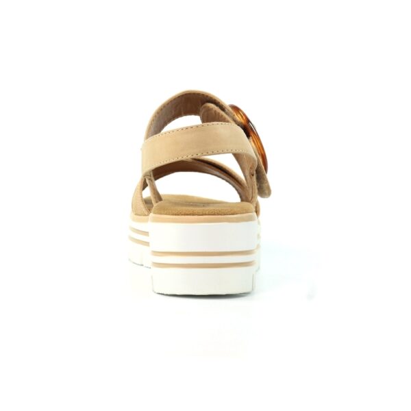 Lunar Elise Beige Sandals - Image 6