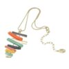 FN122 Multi Coloured Necklace - Image 2