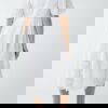Gem Broderie Angel Sleeve Midi Dress - Image 3