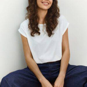 Saint Tropez Adelia White T-Shirt