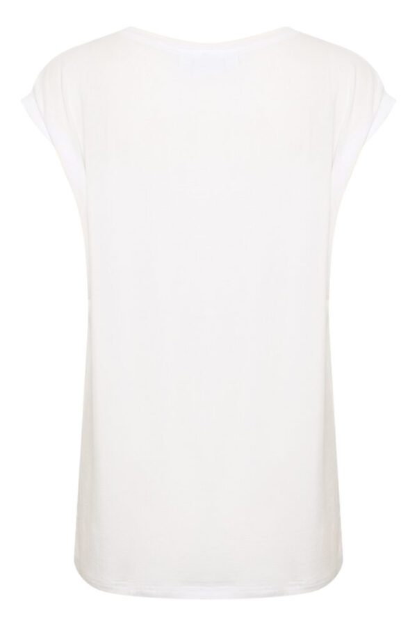 Saint Tropez Adelia White T-Shirt - Image 4