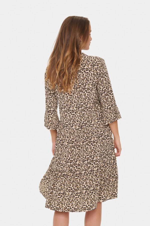 Saint Tropez Cream Leopard Eda Dress - Image 2
