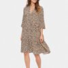 Saint Tropez Cream Leopard Eda Dress - Image 6