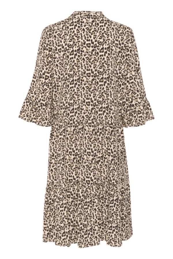 Saint Tropez Cream Leopard Eda Dress - Image 3
