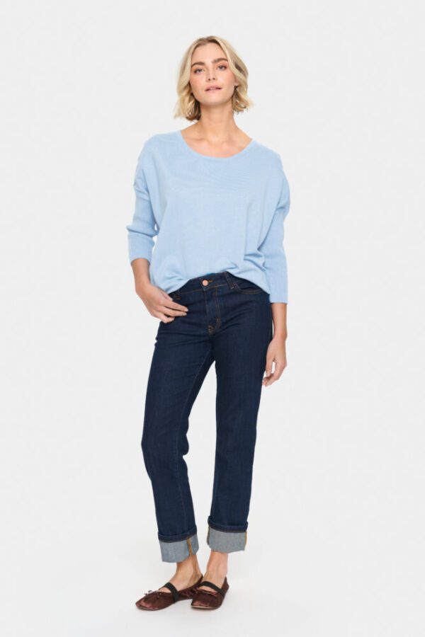 Saint Tropez Mila RN Chambray Blue Pullover