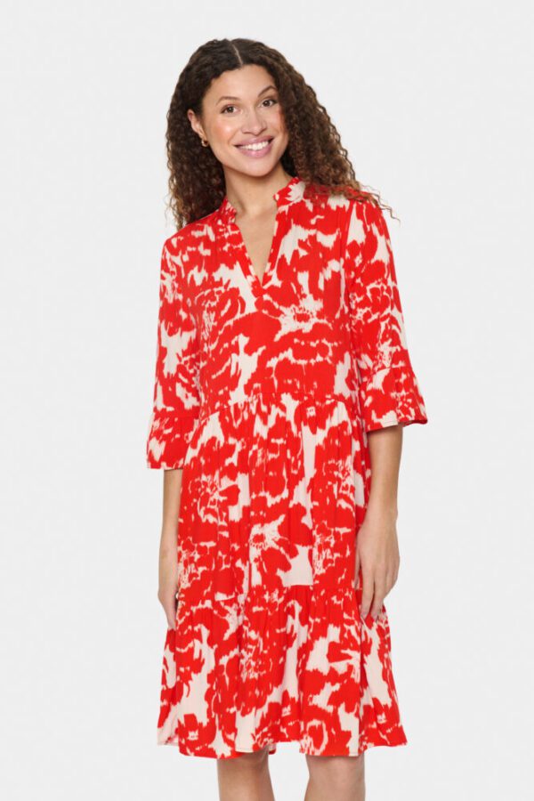Saint Tropez Poinciana Eda Dress