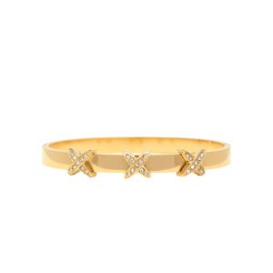 7307 Waterproof Kiss Bangle in Gold