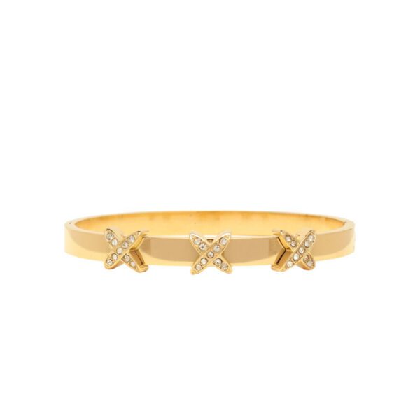 7307 Waterproof Kiss Bangle in Gold