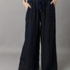 Heidi Wide Leg Linen Trousers - Image 3