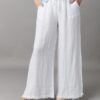 Heidi Wide Leg Linen Trousers
