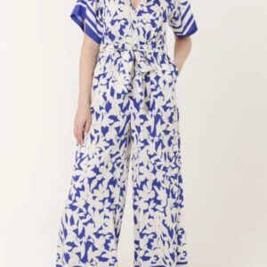 Chloe Floral Wide Leg Jumpsuit