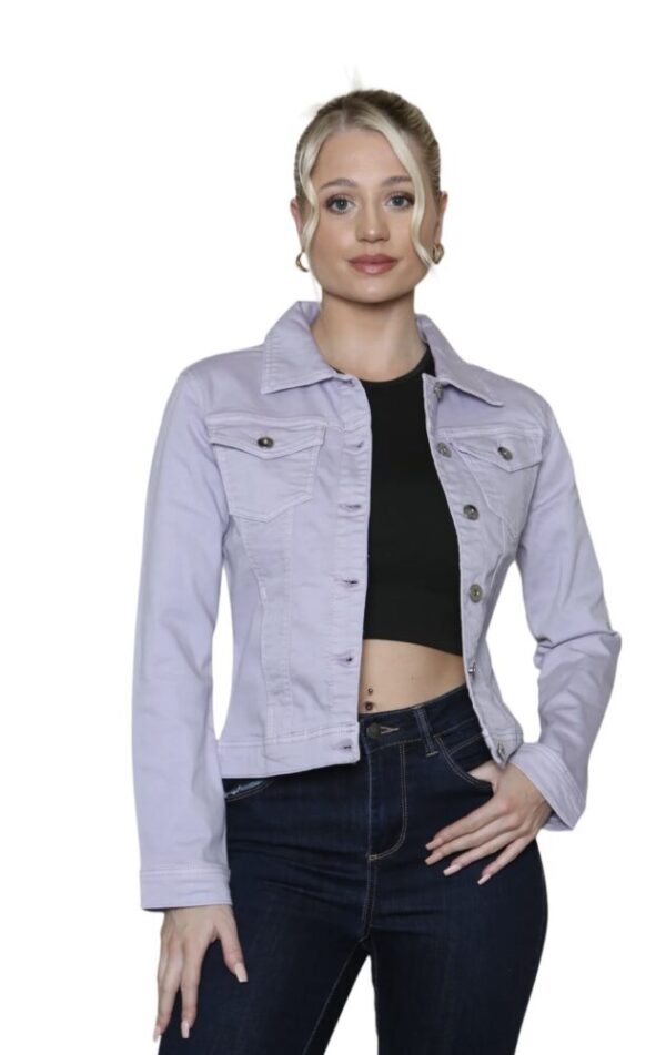 Roxy Lilac Denim Jacket
