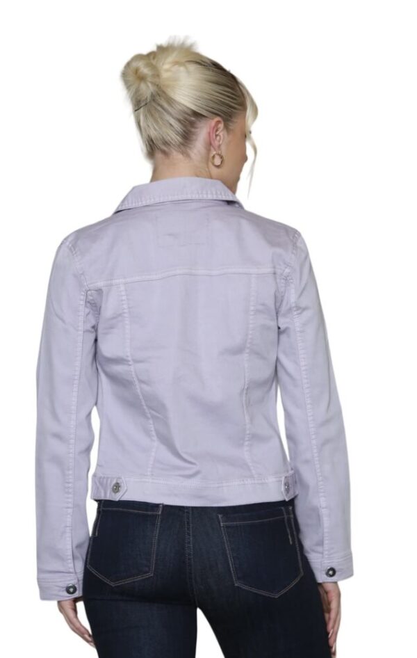 Roxy Lilac Denim Jacket - Image 3