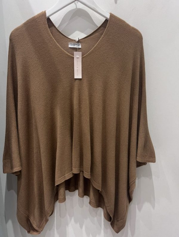 Suzy D Aly Soft Knit Oversize Swing Sweater - Image 2