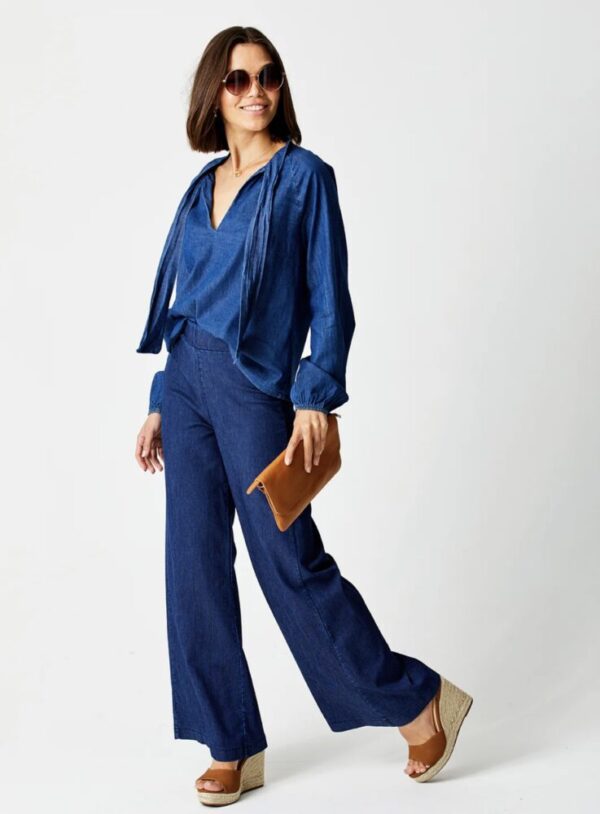 Suzy D Ziggy Stretch Denim Flare Jeans - Image 3