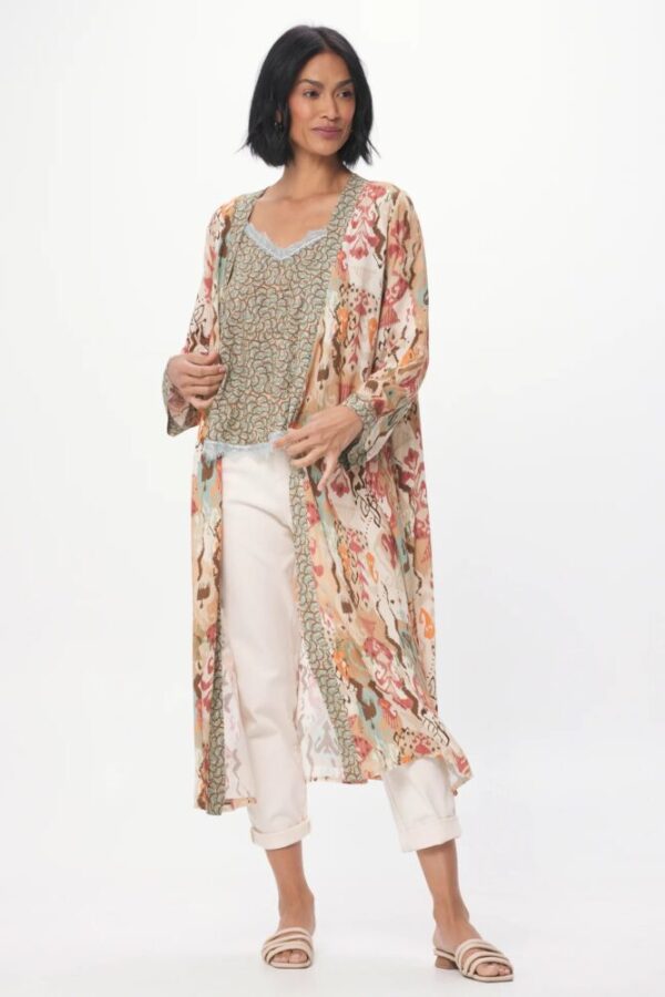 Suzy D Kimmy Long Open Jacket
