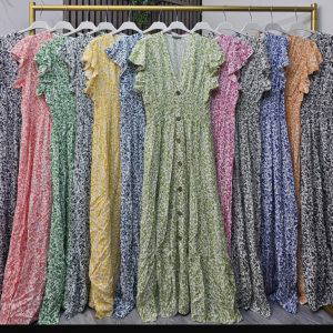 Penny Shirred Maxi Dress