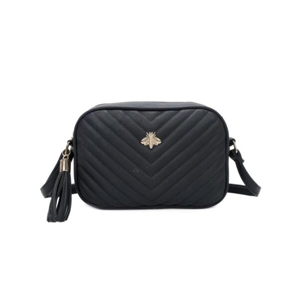 Quilted Bee Crossbody Handbag - Image 2