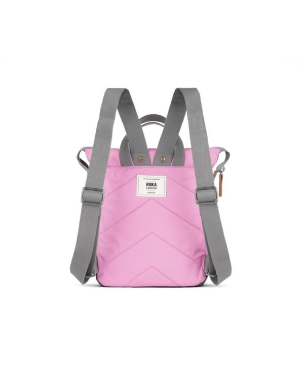 Roka Bantry B Orchid Recycled Nylon Crossbody Backpack Bag - Image 3