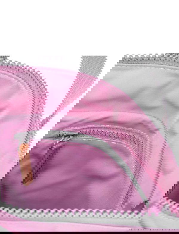 Roka Bantry B Orchid Recycled Nylon Crossbody Backpack Bag - Image 2