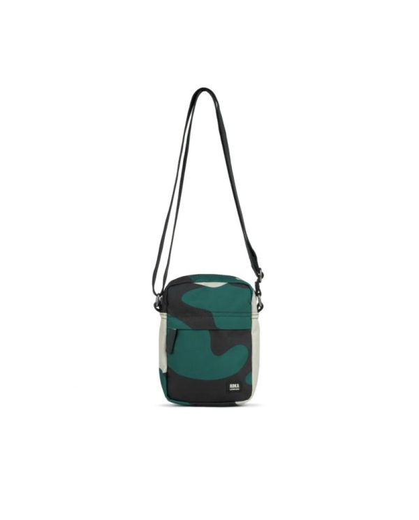 Roka Bond Urban Rose Camo Recycled Canvas Crossbody Bag