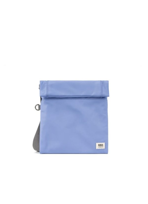 Roka Stratford Jacaranda Small Recycled Nylon Crossbody Bag